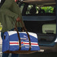 Cape Verde Basketball Custom Travel Bag Come On Blue Sharks