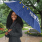 Cape Verde Basketball Custom Umbrella Come On Blue Sharks