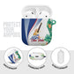 Cavaquinho Cabo Verde AirPods Case Cape Verdean Instrument Tropical Sea Turtle