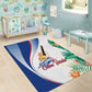 Cavaquinho Cabo Verde Area Rug Cape Verdean Instrument Tropical Sea Turtle