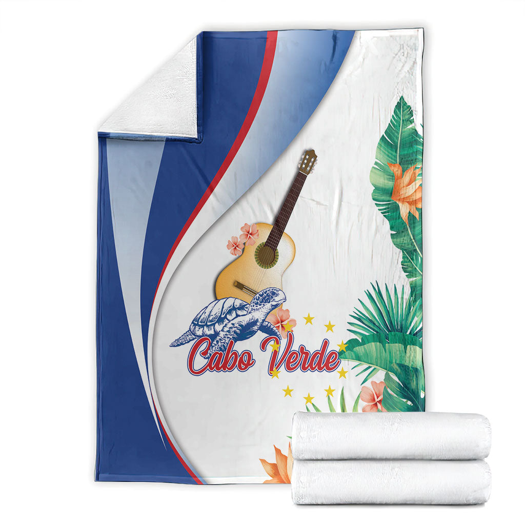 Cavaquinho Cabo Verde Blanket Cape Verdean Instrument Tropical Sea Turtle