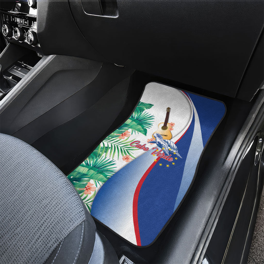 Cavaquinho Cabo Verde Car Mats Cape Verdean Instrument Tropical Sea Turtle