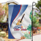 Cavaquinho Cabo Verde Garden Flag Cape Verdean Instrument Tropical Sea Turtle
