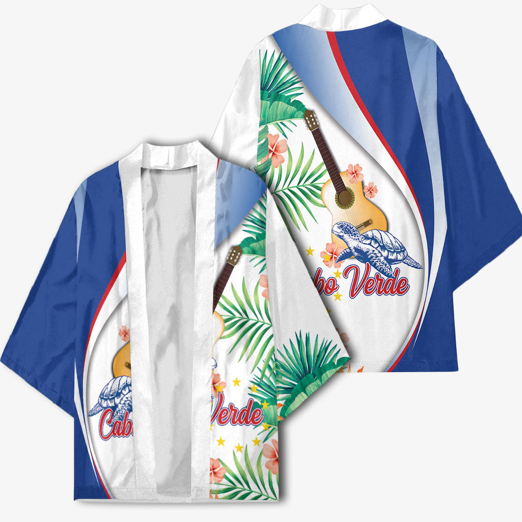 Cavaquinho Cabo Verde Kimono Cape Verdean Instrument Tropical Sea Turtle