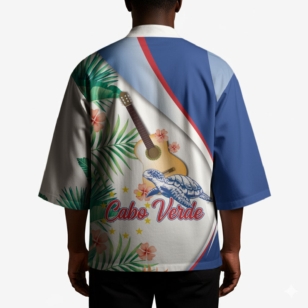 Cavaquinho Cabo Verde Kimono Cape Verdean Instrument Tropical Sea Turtle