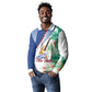 Cavaquinho Cabo Verde Long Sleeve Polo Shirt Cape Verdean Instrument Tropical Sea Turtle