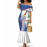 Cavaquinho Cabo Verde Mermaid Dress Cape Verdean Instrument Tropical Sea Turtle