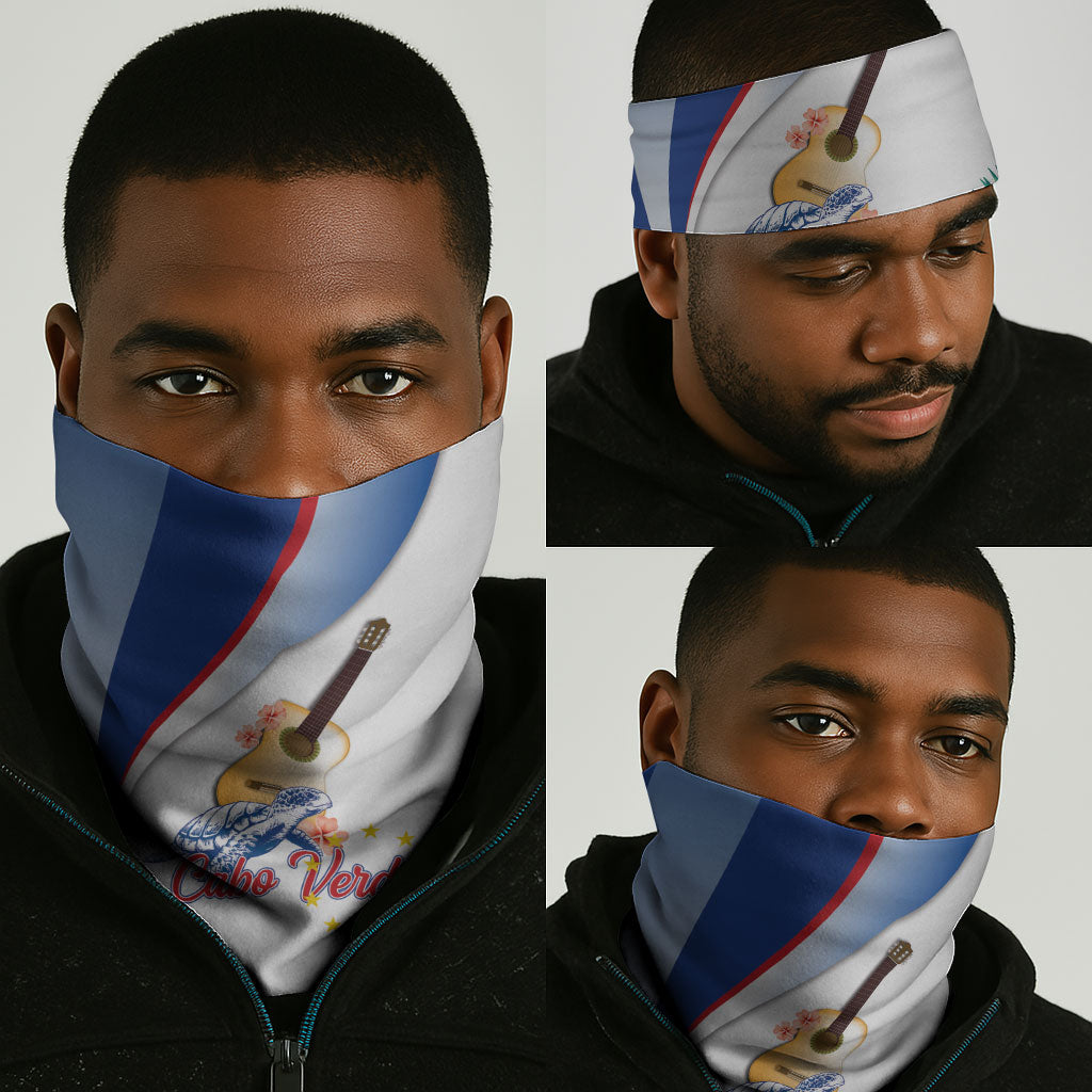 Cavaquinho Cabo Verde Neck Gaiter Cape Verdean Instrument Tropical Sea Turtle