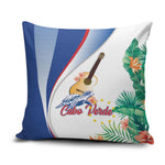 Cavaquinho Cabo Verde Pillow Cover Cape Verdean Instrument Tropical Sea Turtle