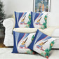 Cavaquinho Cabo Verde Pillow Cover Cape Verdean Instrument Tropical Sea Turtle