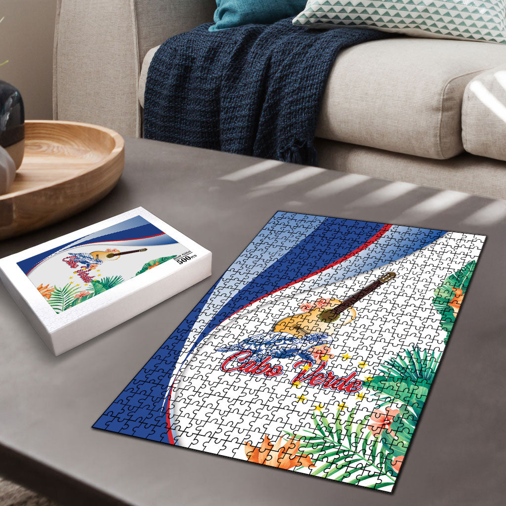 Cavaquinho Cabo Verde Puzzle Cape Verdean Instrument Tropical Sea Turtle
