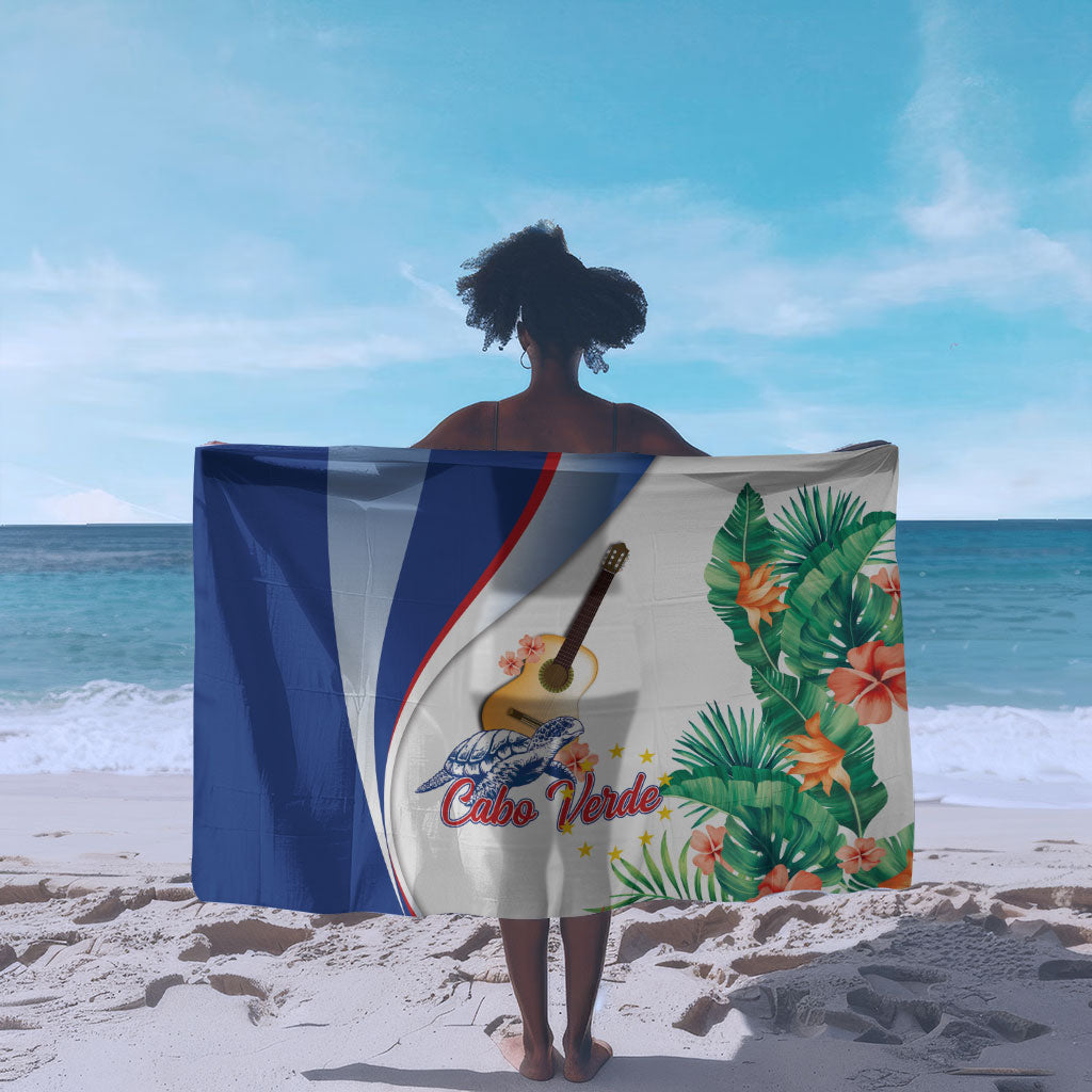 Cavaquinho Cabo Verde Sarong Cape Verdean Instrument Tropical Sea Turtle