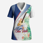 Cavaquinho Cabo Verde Scrub Top Cape Verdean Instrument Tropical Sea Turtle
