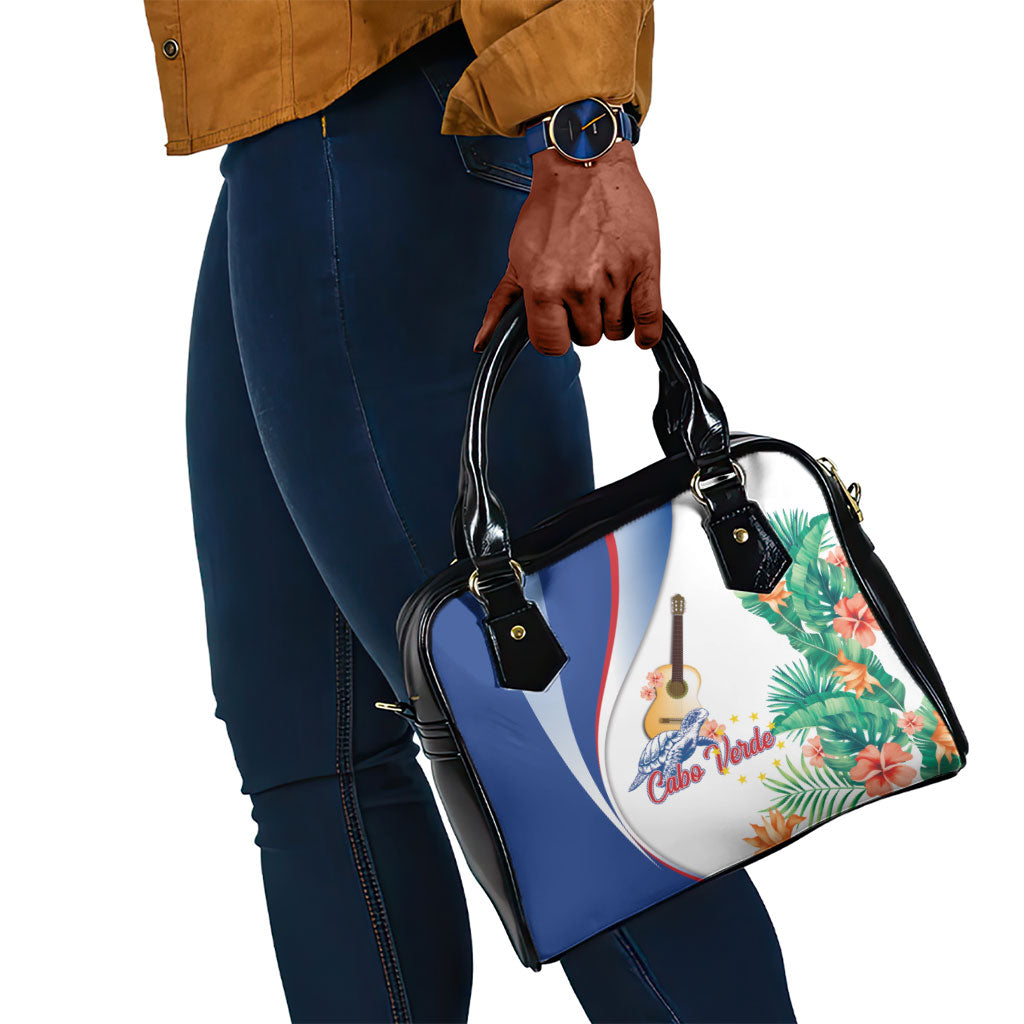 Cavaquinho Cabo Verde Shoulder Handbag Cape Verdean Instrument Tropical Sea Turtle