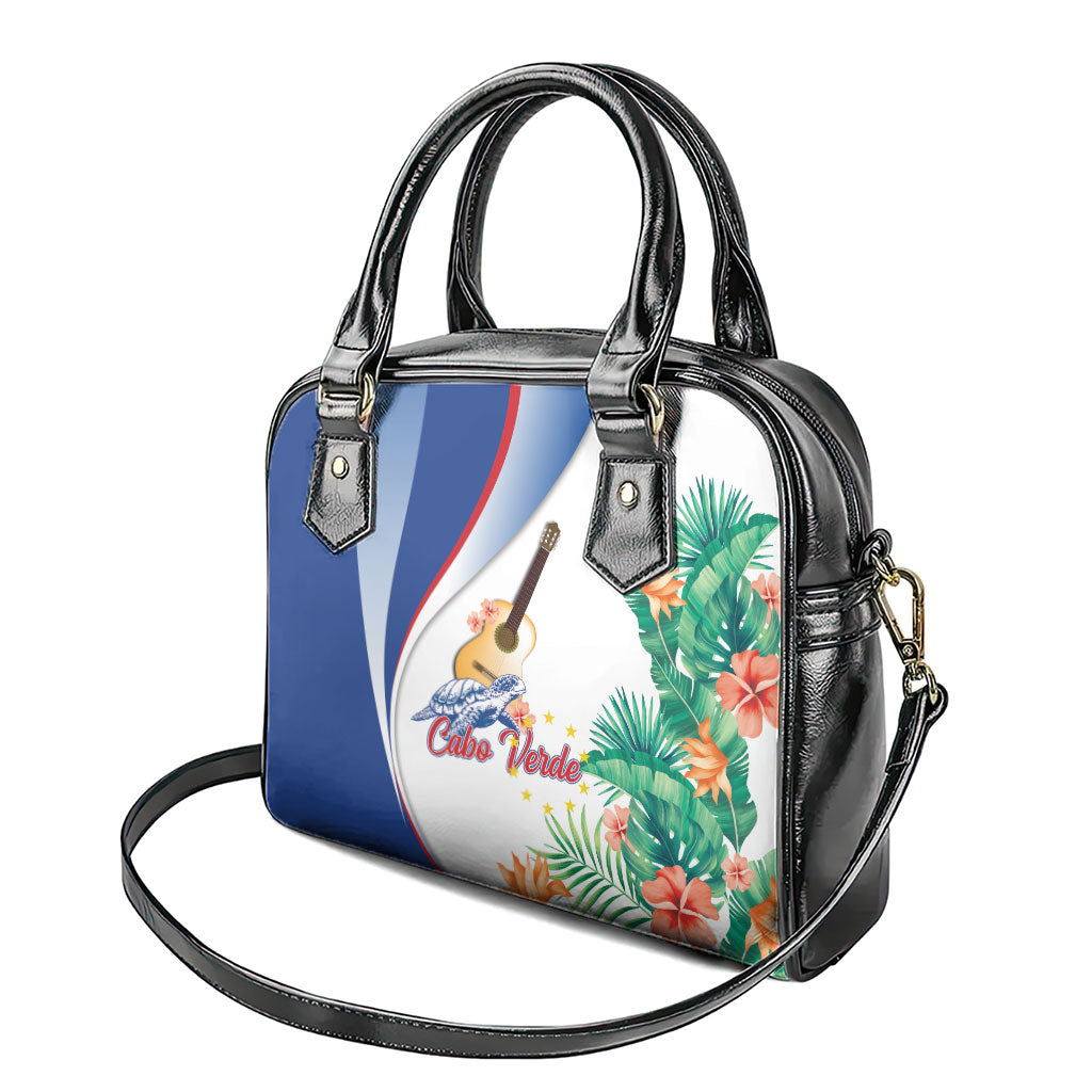 Cavaquinho Cabo Verde Shoulder Handbag Cape Verdean Instrument Tropical Sea Turtle