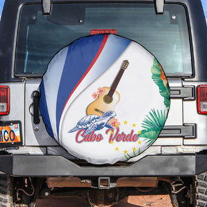 Cavaquinho Cabo Verde Spare Tire Cover Cape Verdean Instrument Tropical Sea Turtle