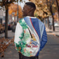 Cavaquinho Cabo Verde Sweatshirt Cape Verdean Instrument Tropical Sea Turtle