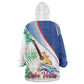 Cavaquinho Cabo Verde Wearable Blanket Hoodie Cape Verdean Instrument Tropical Sea Turtle