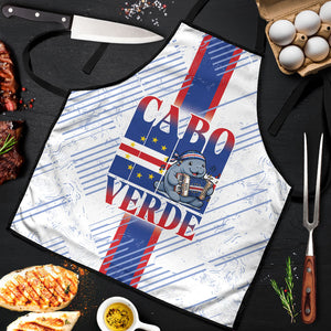 Accordion Gaita Cabo Verde Apron Cape Verdean Instrument Cute Manatee