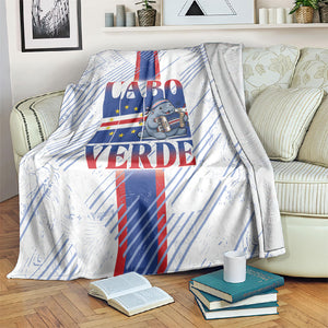 Accordion Gaita Cabo Verde Blanket Cape Verdean Instrument Cute Manatee