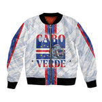 Accordion Gaita Cabo Verde Bomber Jacket Cape Verdean Instrument Cute Manatee