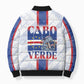 Accordion Gaita Cabo Verde Bomber Puffer Jacket Cape Verdean Instrument Cute Manatee
