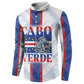 Accordion Gaita Cabo Verde Button Sweatshirt Cape Verdean Instrument Cute Manatee