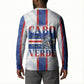 Accordion Gaita Cabo Verde Button Sweatshirt Cape Verdean Instrument Cute Manatee