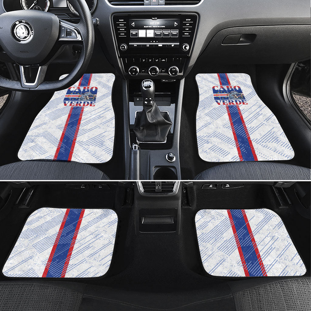 Accordion Gaita Cabo Verde Car Mats Cape Verdean Instrument Cute Manatee