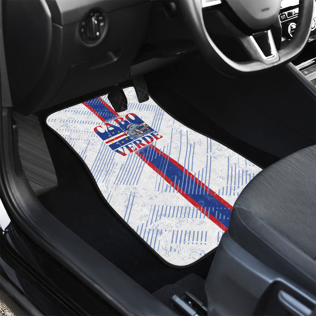 Accordion Gaita Cabo Verde Car Mats Cape Verdean Instrument Cute Manatee
