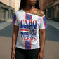 Accordion Gaita Cabo Verde Cross Shoulder Shirt Cape Verdean Instrument Cute Manatee