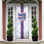 Accordion Gaita Cabo Verde Door Cover Cape Verdean Instrument Cute Manatee