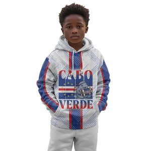 Accordion Gaita Cabo Verde Kid Hoodie Cape Verdean Instrument Cute Manatee