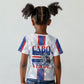 Accordion Gaita Cabo Verde Kid T shirt Cape Verdean Instrument Cute Manatee