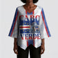 Accordion Gaita Cabo Verde Kimono Sleeve Blouse Cape Verdean Instrument Cute Manatee