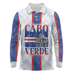 Accordion Gaita Cabo Verde Long Sleeve Polo Shirt Cape Verdean Instrument Cute Manatee