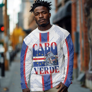 Accordion Gaita Cabo Verde Long Sleeve Shirt Cape Verdean Instrument Cute Manatee