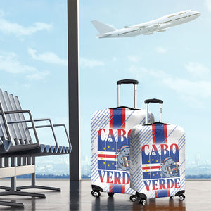 Accordion Gaita Cabo Verde Luggage Cover Cape Verdean Instrument Cute Manatee