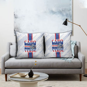 Accordion Gaita Cabo Verde Pillow Cover Cape Verdean Instrument Cute Manatee