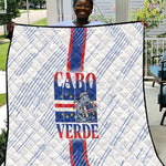 Accordion Gaita Cabo Verde Quilt Cape Verdean Instrument Cute Manatee