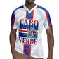 Accordion Gaita Cabo Verde Rugby Jersey Cape Verdean Instrument Cute Manatee