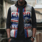 Accordion Gaita Cabo Verde Sleeveless Puffer Jacket Cape Verdean Instrument Cute Manatee
