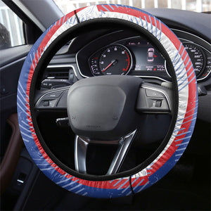 Accordion Gaita Cabo Verde Steering Wheel Cover Cape Verdean Instrument Cute Manatee