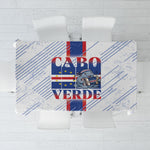 Accordion Gaita Cabo Verde Tablecloth Cape Verdean Instrument Cute Manatee