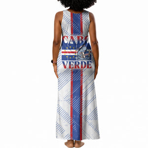 Accordion Gaita Cabo Verde Tank Maxi Dress Cape Verdean Instrument Cute Manatee
