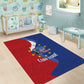 Santo Antao Cabo Verde Area Rug Map With Me Maia Statue African Pattern