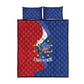 Santo Antao Cabo Verde Quilt Bed Set Map With Me Maia Statue African Pattern