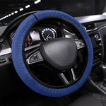 Santo Antao Cabo Verde Steering Wheel Cover Map With Me Maia Statue African Pattern