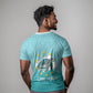 Sao Vincente Cabo Verde T shirt Map With Sea Turtle African Pattern