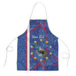 Personalized Santiago Cabo Verde Apron Map With Farol de Dona Maria Pia